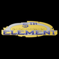 5th Element Logo - GD78 Softstyle® Ladies' V-Neck T-Shirt Design